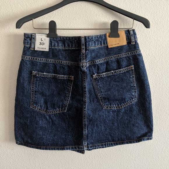 NWT Dark Wash Denim Skirt - Picture 6 of 6